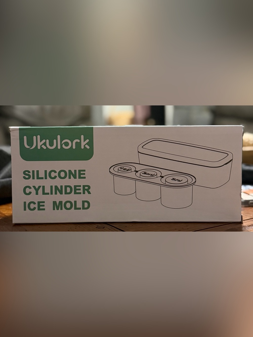 Silicone Cylinder Ice Mold
